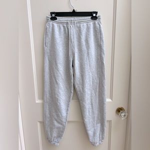 Theory Gray Drawstring Sweatpants